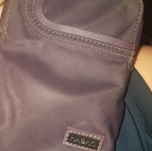 Hadaki Cross body Plum mini purse